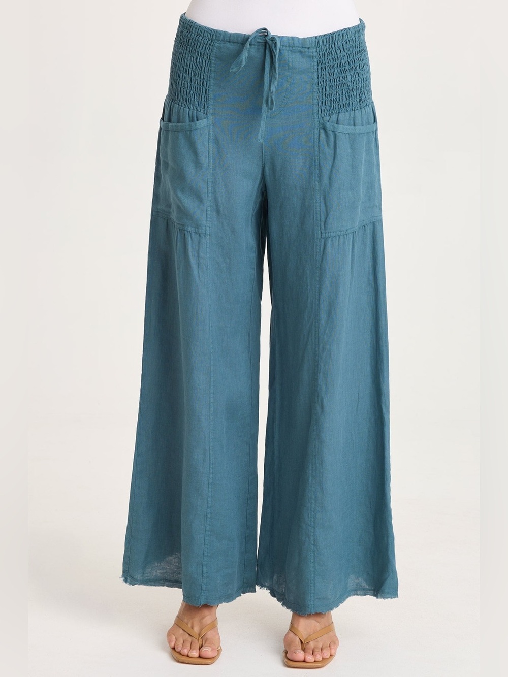 XCVI Coleson Linen Wide Leg Pants